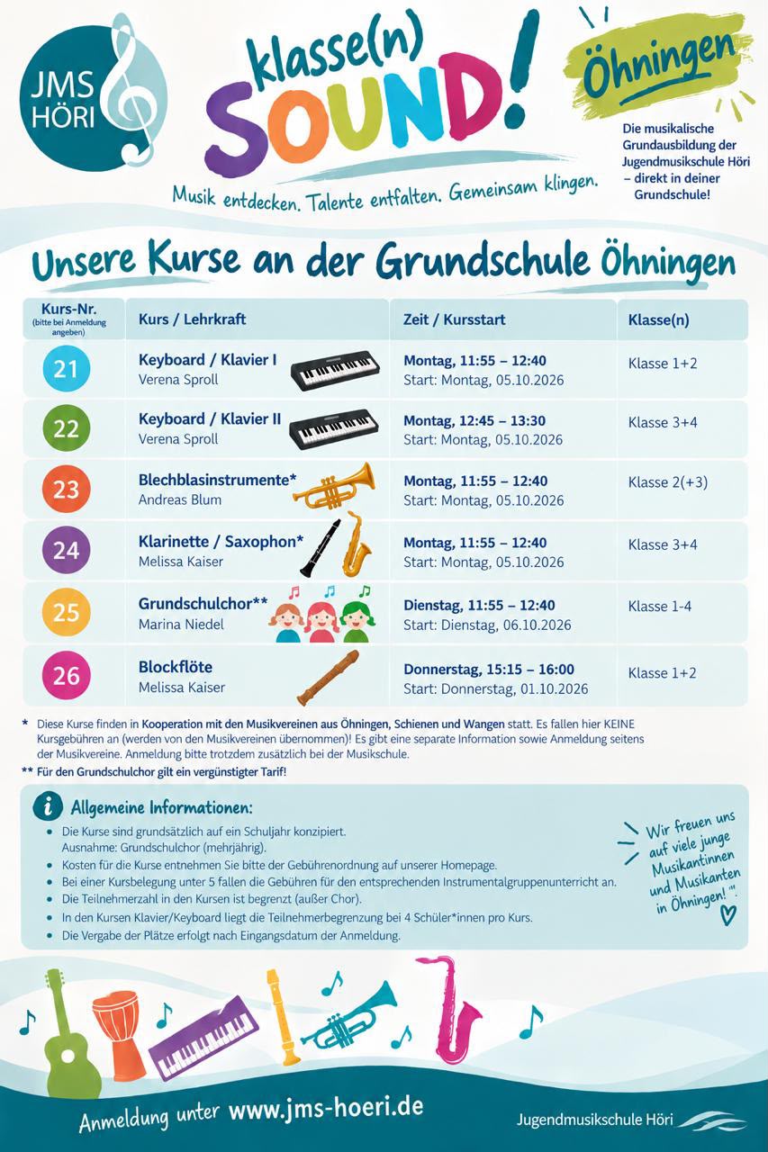 Klassensound in Öhningen Klassensound in Öhningen